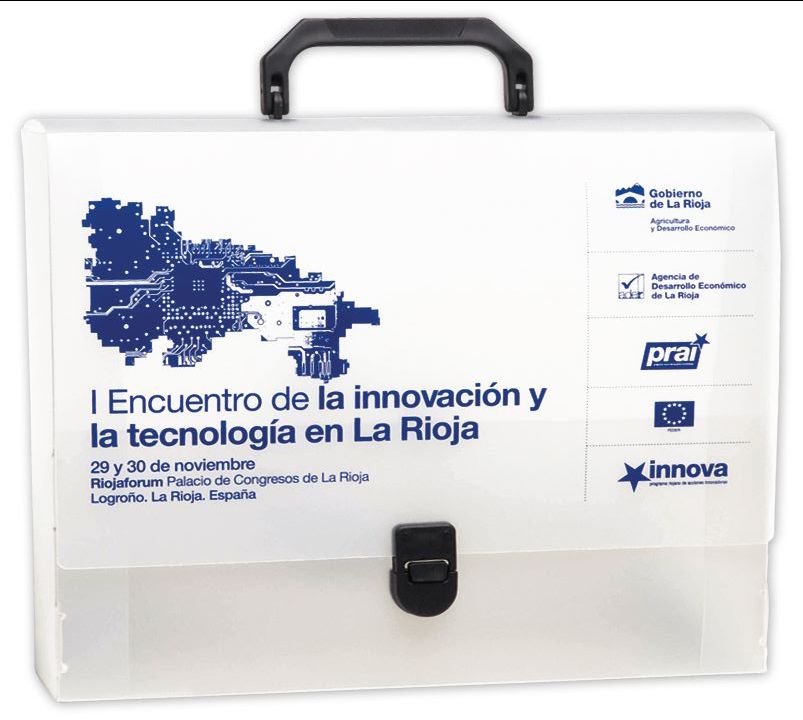 Maletín de polipropileno personalizado